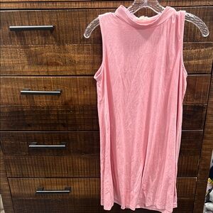 Sleeveless Pink Dress
